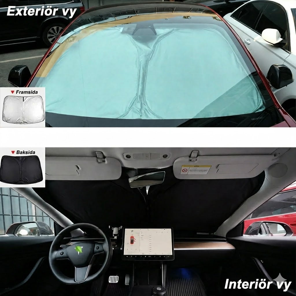 Pare-Soleil Voiture Logo Premium