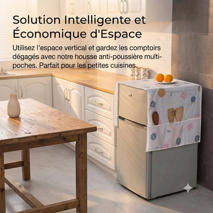 Housse de protection pour lave-linge avec poches latérales
