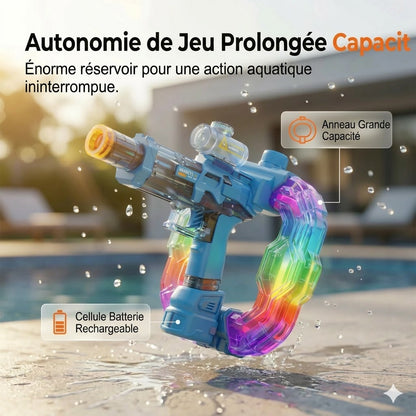 Pistolet à eau lumineux arc-en-ciel