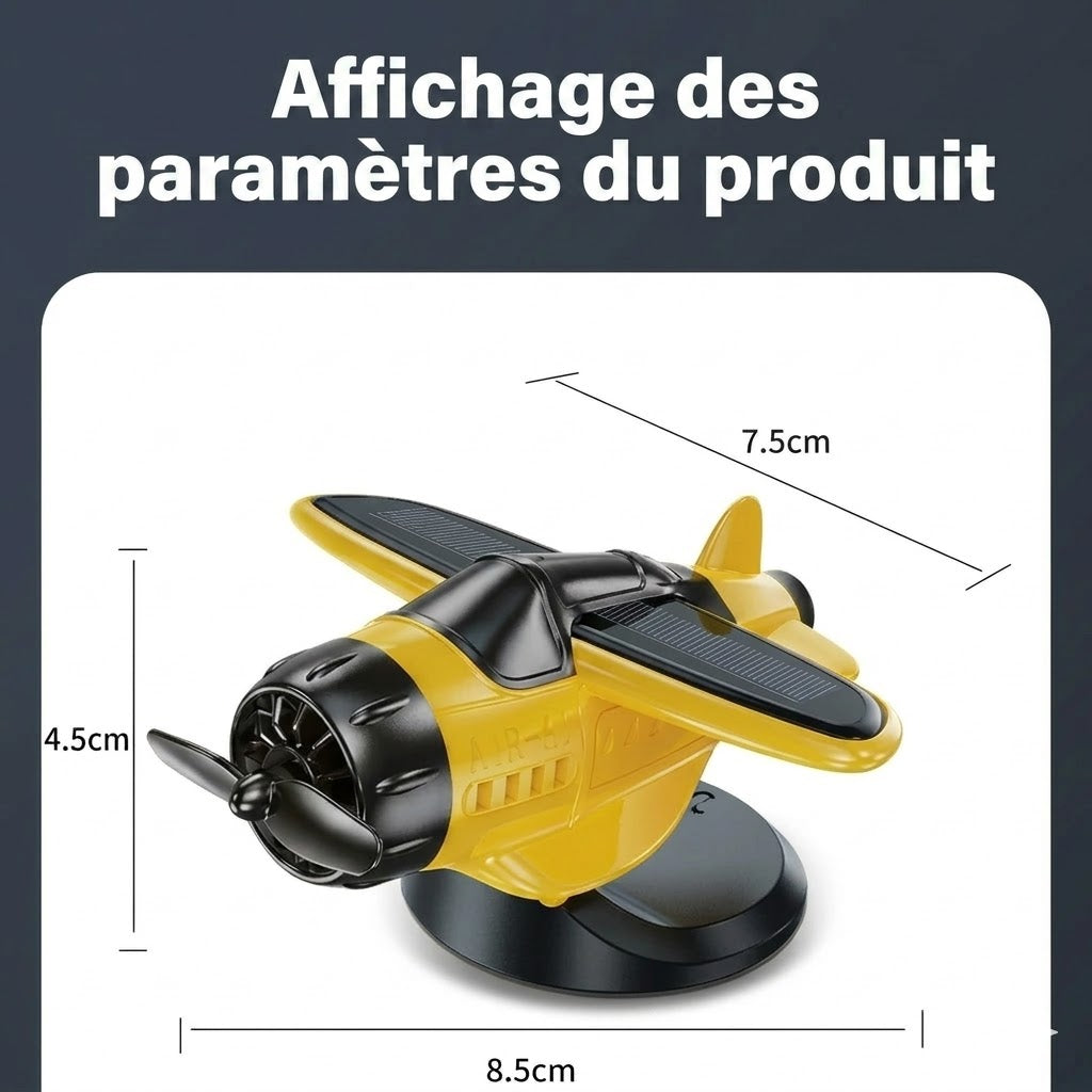 Modèle d'avion pour décoration de voiture avec