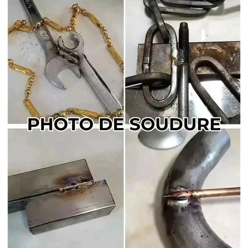 Baguettes de soudage universelles à basse température – 6 pièces