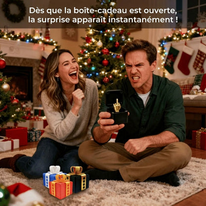 Boîte Cadeau Farce – Surprise avec doigt d'honneur caché