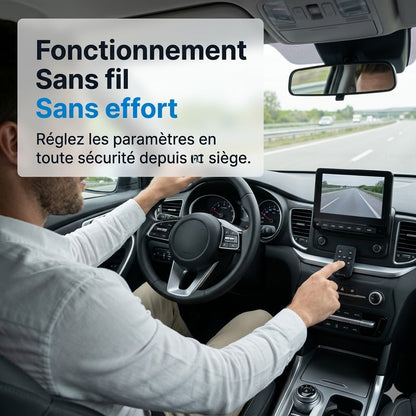 Système de caméra de recul sans fil de haute qualité avec écran large 7 pouces