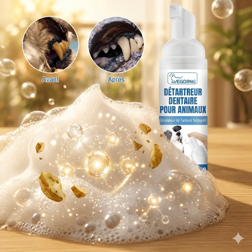 Spray anti-tartre pour chiens & chats