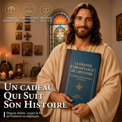 Carte chronologique historique dépliable