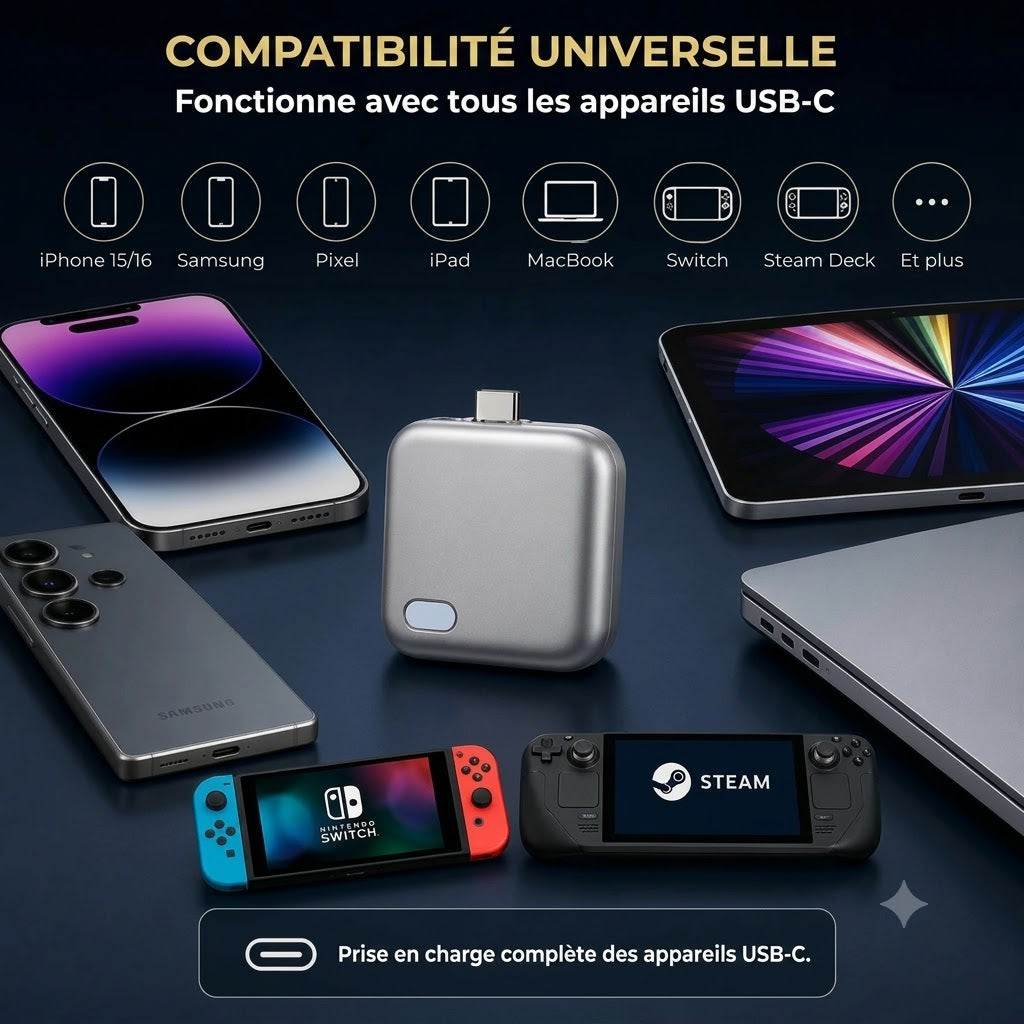 Adaptateur de charge avec arrêt automatique et protection contre la surcharge