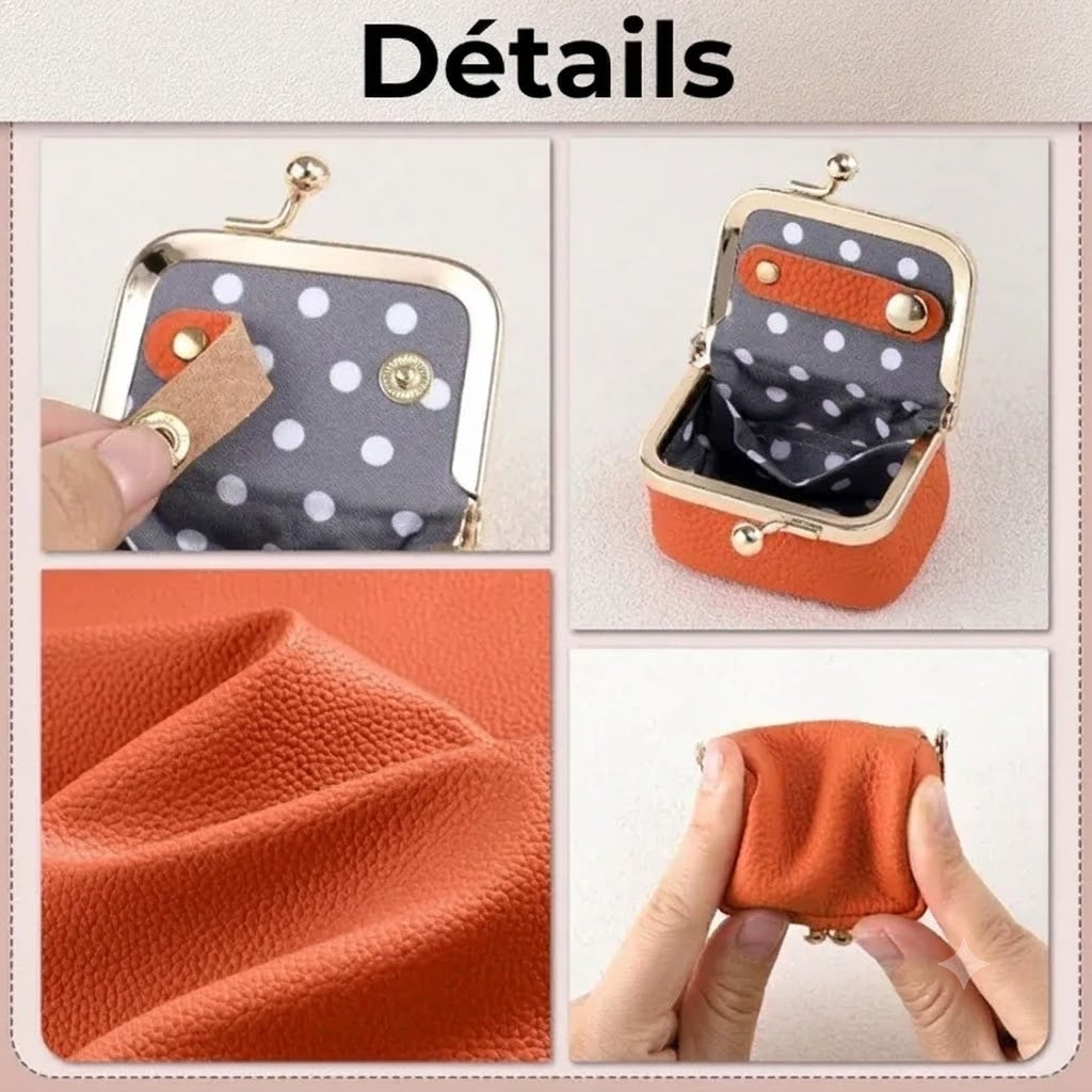 Boîte à bijoux en cuir