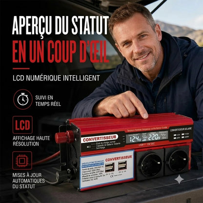 Convertisseur Voiture 12 V vers 230 V