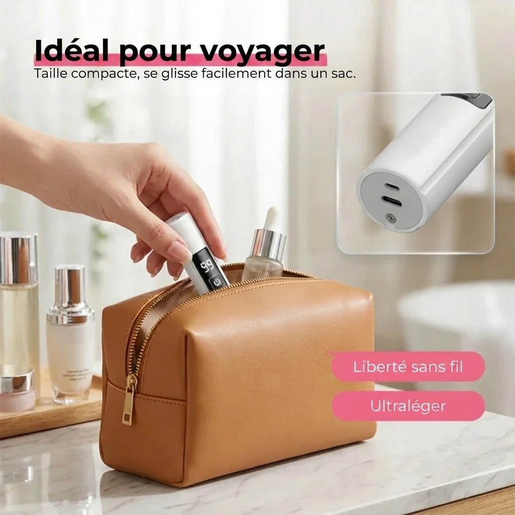 Ponceuse à ongles électrique avec réglage numérique de la vitesse