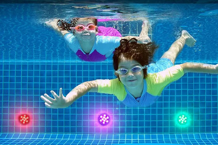 Éclairage RGB étanche pour piscine