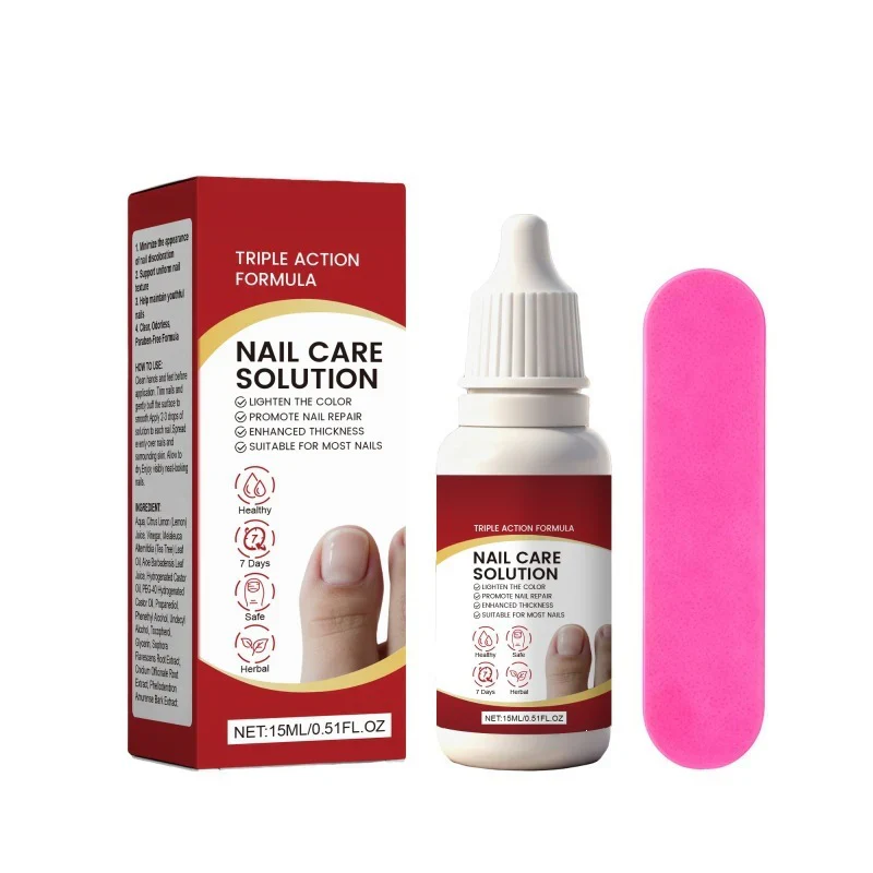 Kit de soin et réparation pour ongles triple action
