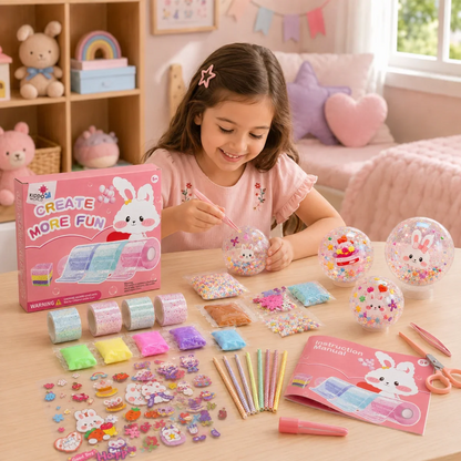 Kit créatif DIY Bubble Squishies 41 pièces