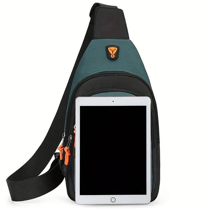 Sac bandoulière imperméable à plusieurs compartiments