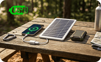 Chargeur solaire portable intelligent