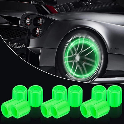 Bouchons de valve lumineux pour voiture et vélo