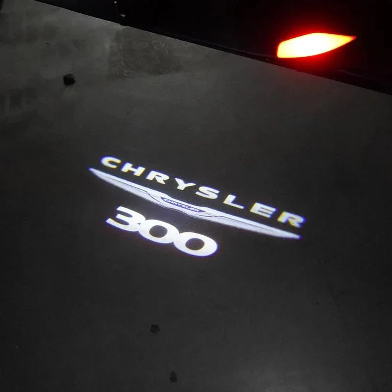 Projecteur de logo pour voiture – Illuminez votre entrée avec un logo élégant