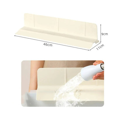 Tapis anti-éclaboussures en silicone pour évier