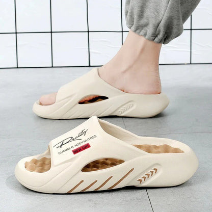 Claquettes nuage pour homme avec semelle épaisse antidérapante