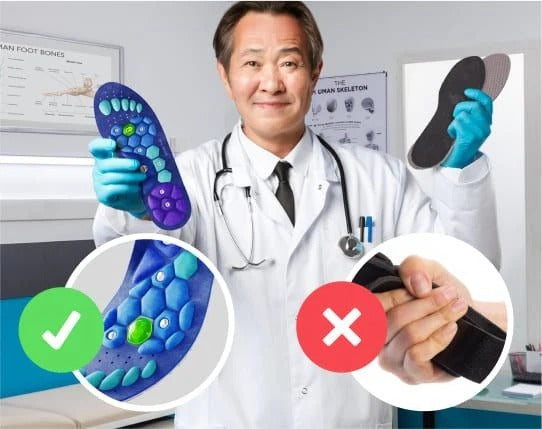 Semelles Magnétiques d’Acupression Medivital