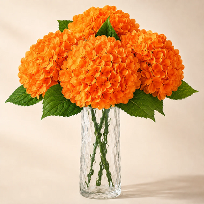 Everbloom hortensias artificiels Real Touch aux couleurs d’automne