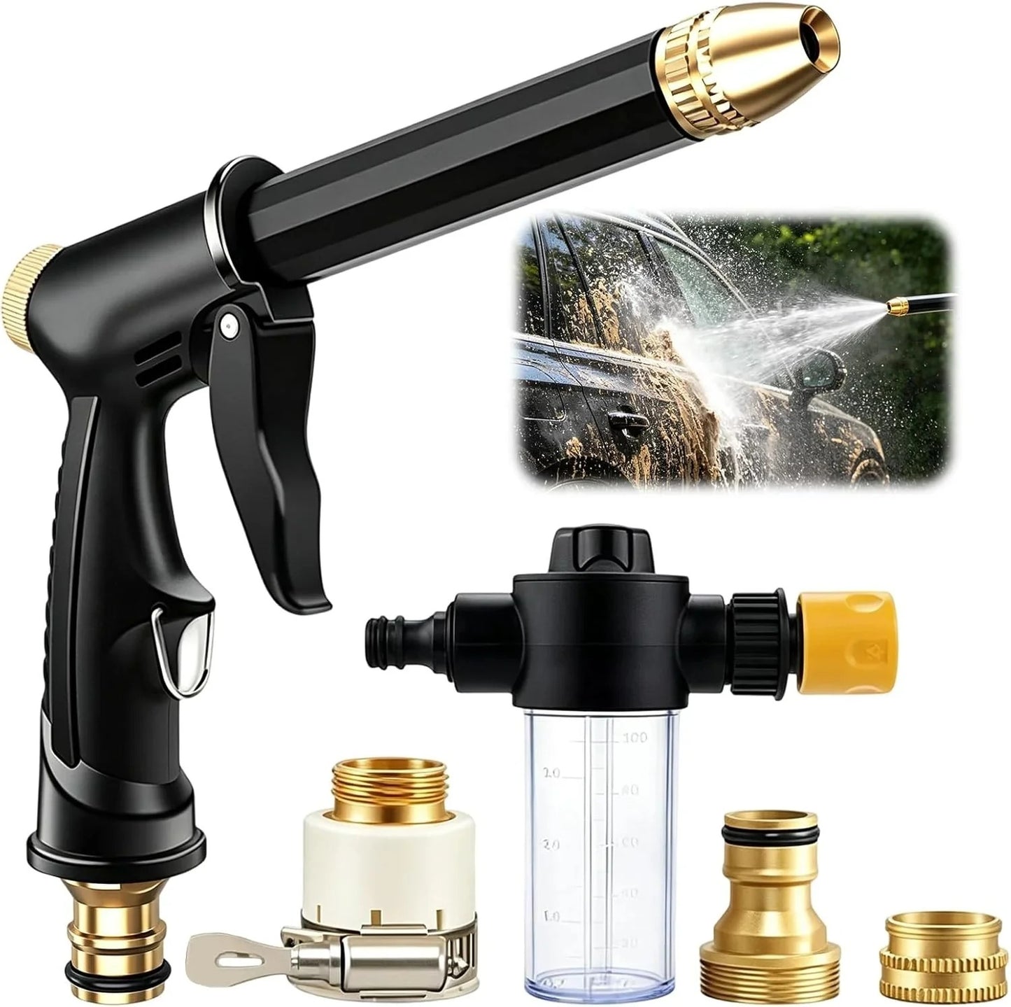 Pistolet d’arrosage pour tuyau d’arrosage