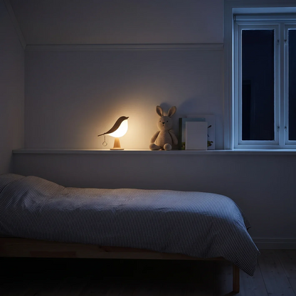 Lampe oiseau sans fil Cora avec variateur tactile