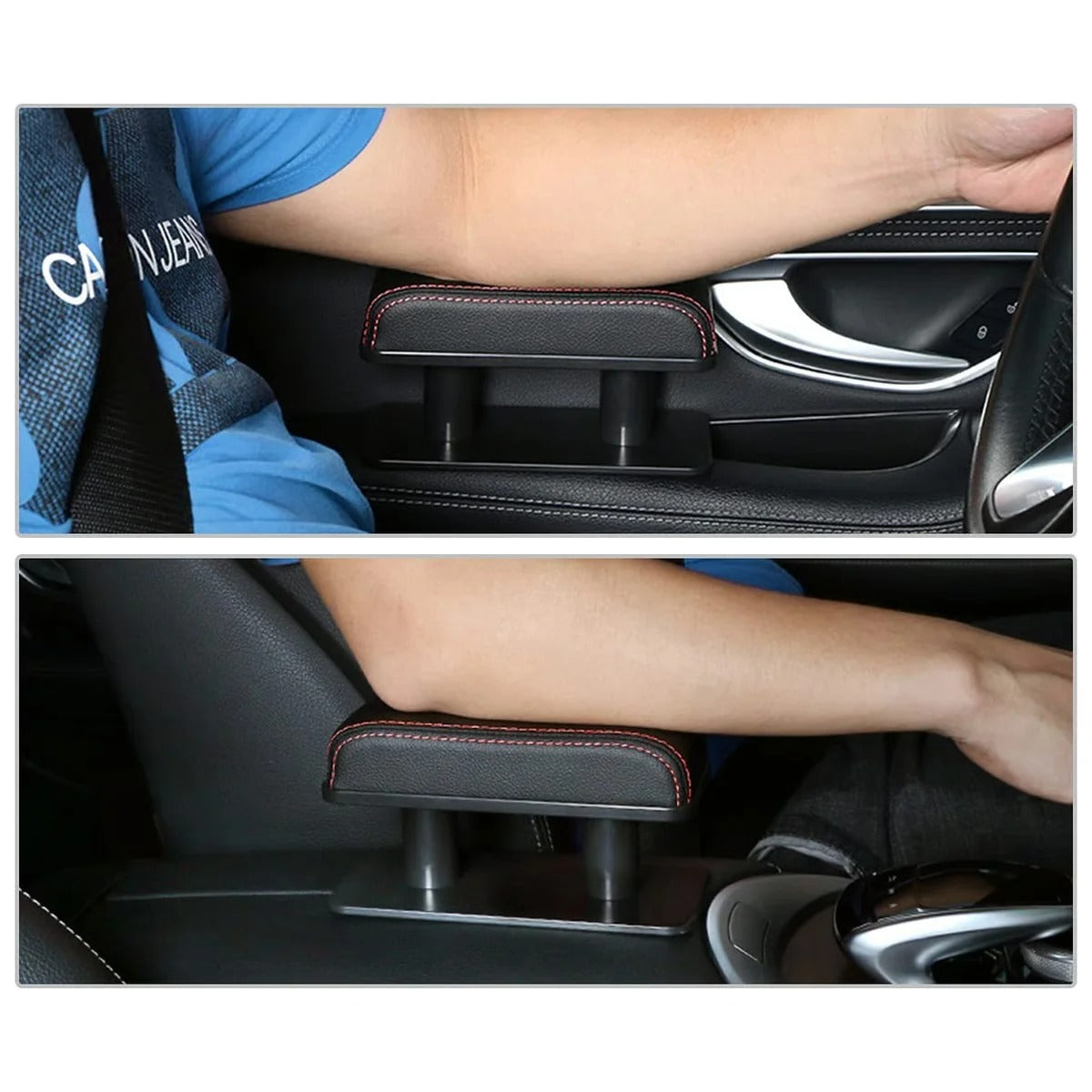 Coussin d’accoudoir réglable pour portière de voiture