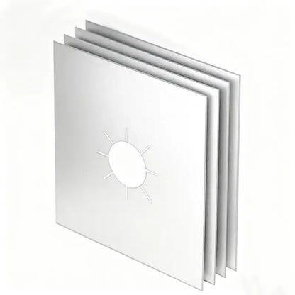 Tapis de protection résistants à la chaleur pour cuisinière à gaz lot de 4
