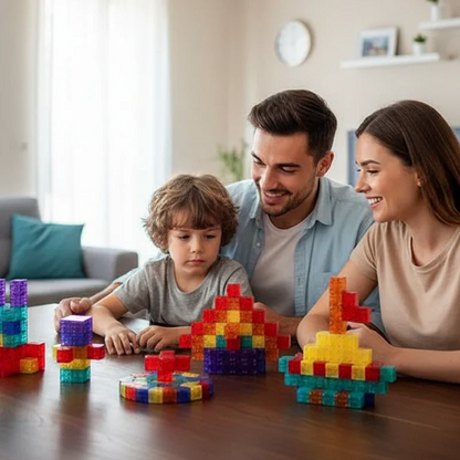 Blocs de construction magnétiques pour enfants | Aimants 6 faces