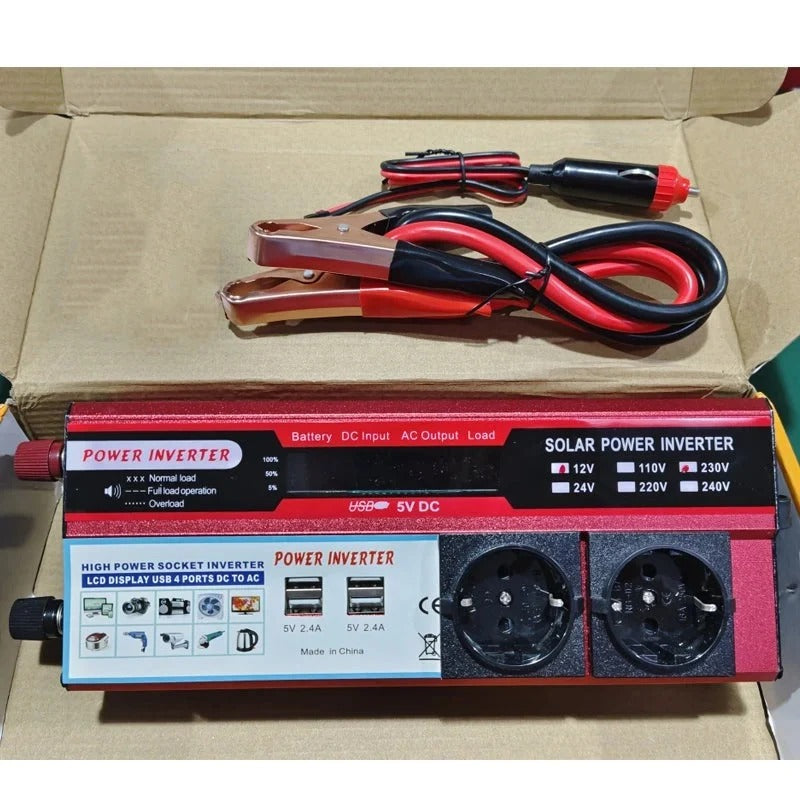 Convertisseur Voiture 12 V vers 230 V