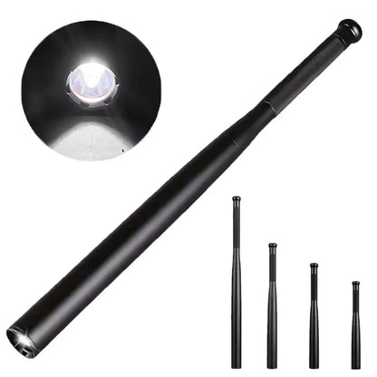 Batte de baseball en aluminium avec lampe torche