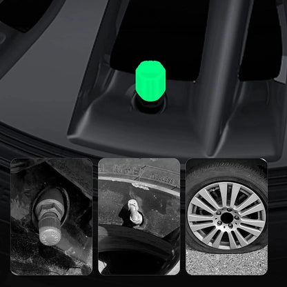 Bouchons de valve lumineux pour voiture et vélo