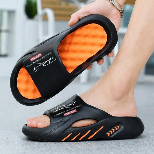 Claquettes nuage pour homme avec semelle épaisse antidérapante