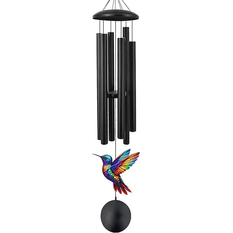 Carillon commémoratif vintage en métal pour le jardin