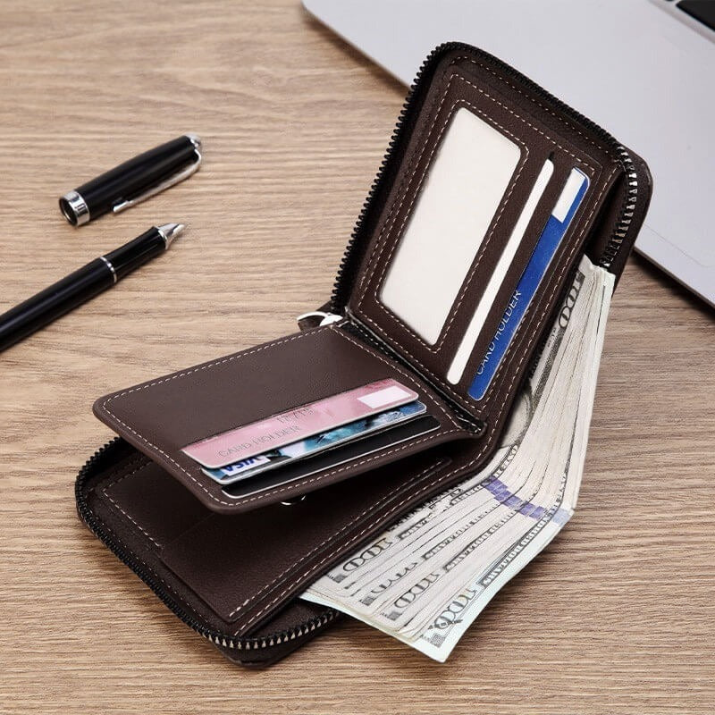 Porte-cartes multifonction avec protection RFID – protège les cartes de crédit contre le vol numérique