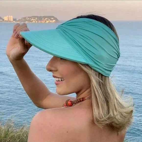 Visière de plage pour femme