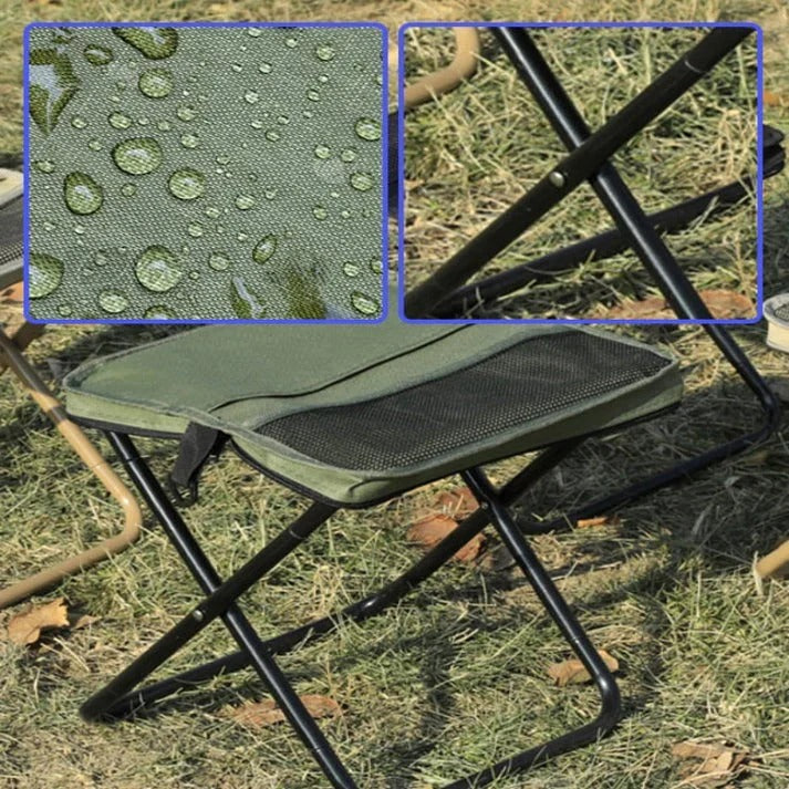 Tabouret pliable avec sac de transport pour les déplacements