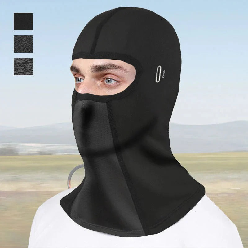 Masque facial intégral coupe-vent, anti-UV et séchage rapide