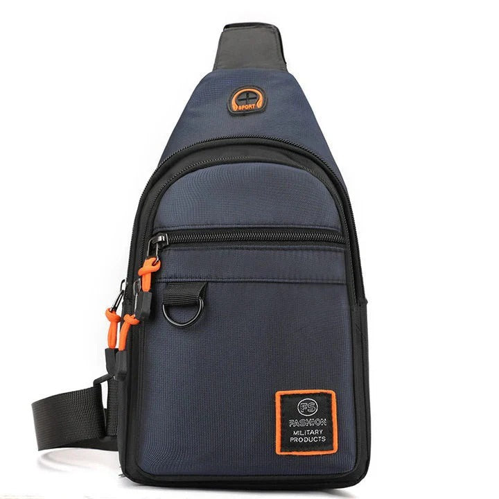 Sac bandoulière imperméable à plusieurs compartiments