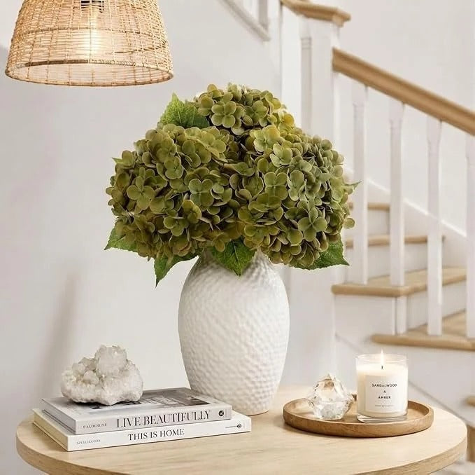 Everbloom hortensias artificiels Real Touch aux couleurs d’automne