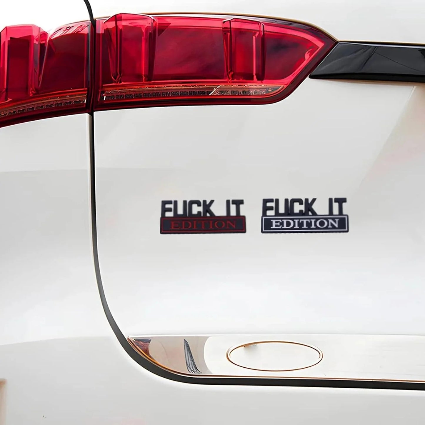 Badge de voiture humoristique – Affichez votre style