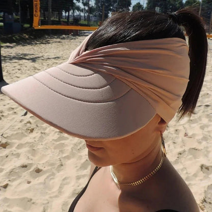 Visière de plage pour femme