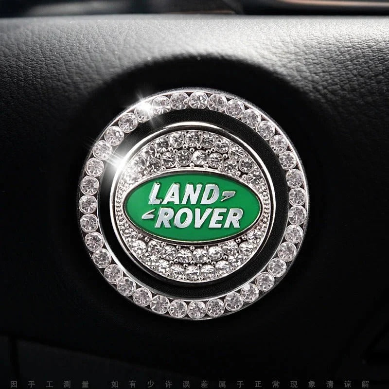 Anneau en strass pour bouton de démarrage de voiture