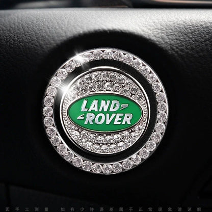 Anneau en strass pour bouton de démarrage de voiture