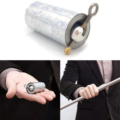 Bâton de sécurité télescopique en métal