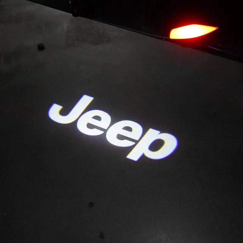 Projecteur de logo pour voiture – Illuminez votre entrée avec un logo élégant