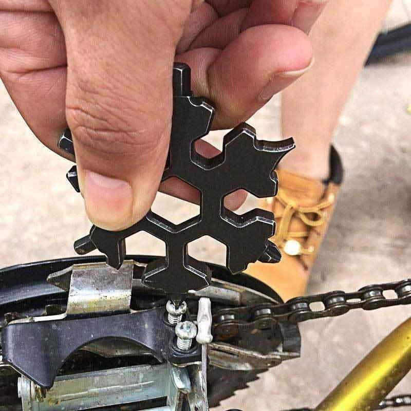 Outil Fidget Flocon de Neige Multifonction