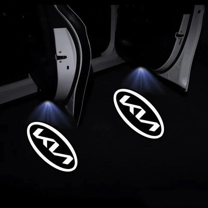 Projecteur de logo pour voiture – Illuminez votre entrée avec un logo élégant