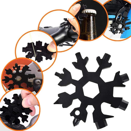 Outil Fidget Flocon de Neige Multifonction