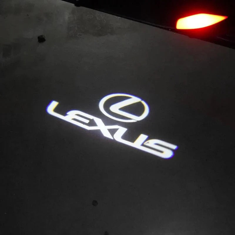 Projecteur de logo pour voiture – Illuminez votre entrée avec un logo élégant